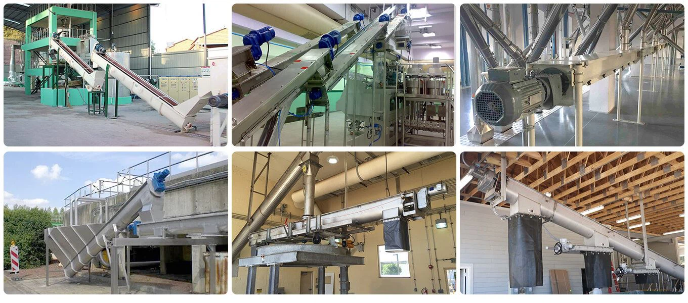 u type screw conveyor 2