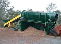 Trommelzeef voor houtsnippers